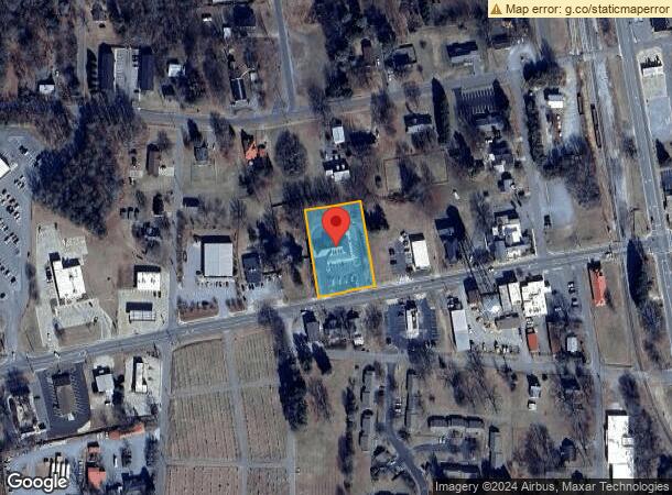  258 W Swannanoa Ave, Liberty, NC Parcel Map