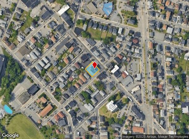 1601 Pleasant St, Fall River, MA Parcel Map