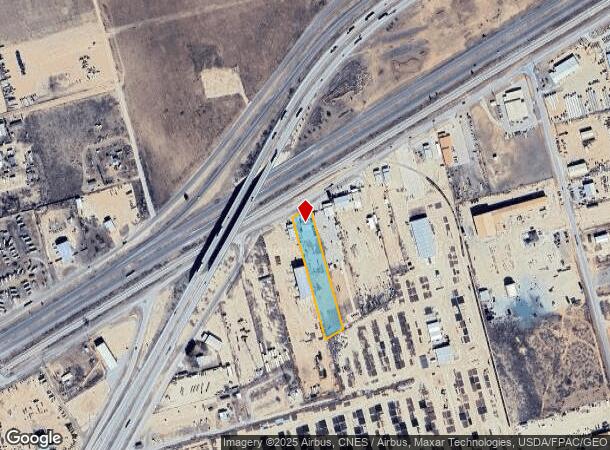  6610 E Highway 80, Midland, TX Parcel Map
