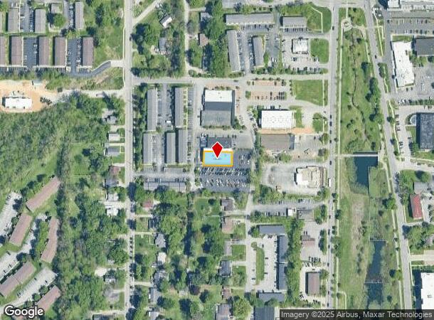 1681 N College Ave, Bloomington, IN Parcel Map