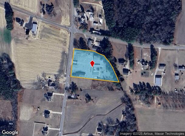  9077 S Nc Highway 581, Bailey, NC Parcel Map