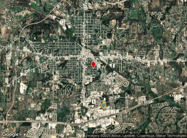  Martin Dr, Weatherford, TX Parcel Map