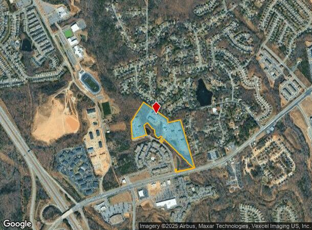2110 Kumara Rd, Charlotte, NC Parcel Map