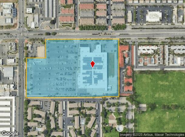  1540 W Foothill Blvd, Upland, CA Parcel Map