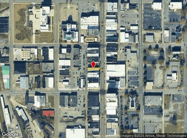  1016 Noble St, Anniston, AL Parcel Map