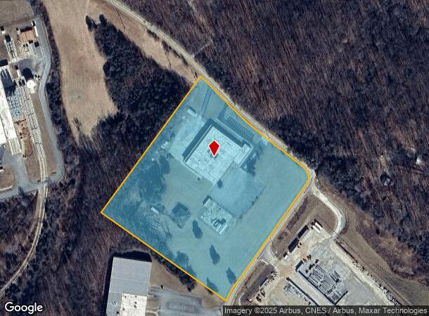  254 Industrial Park Dr, Amherst, VA Parcel Map