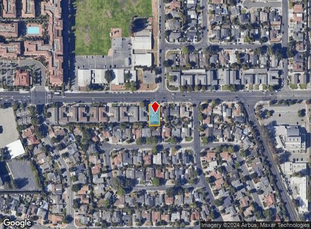  3434 Monroe St, Santa Clara, CA Parcel Map