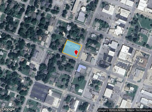  200 W Choctaw St, Tahlequah, OK Parcel Map