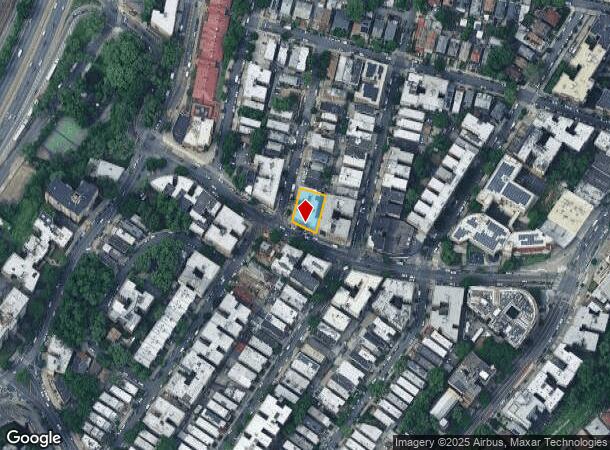 183 W Burnside Ave, Bronx, NY Parcel Map