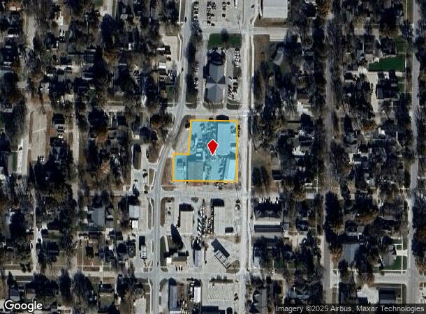  824 N Chestnut St, Wahoo, NE Parcel Map