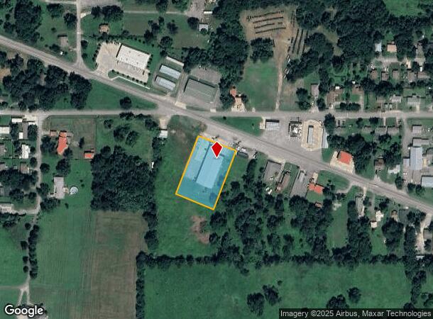 833 W Choctaw St, Tahlequah, OK Parcel Map