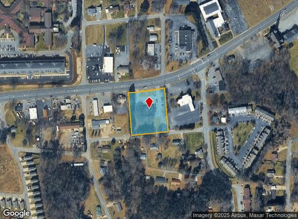  2142 12Th Ave Ne, Hickory, NC Parcel Map