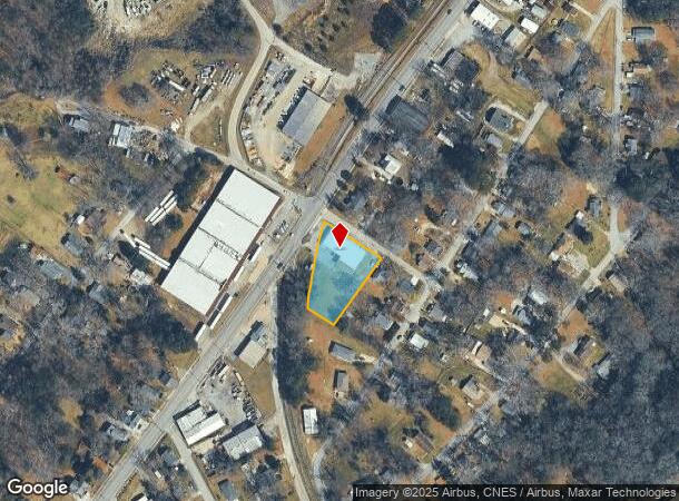  813 W Currahee St, Toccoa, GA Parcel Map