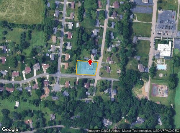  87 Tulip Ln, Dayton, OH Parcel Map