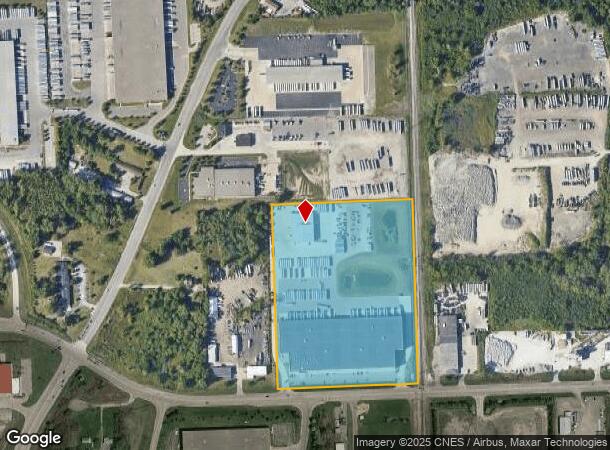  20450 Sibley Rd, Brownstown, MI Parcel Map