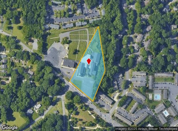  3543 Robinhood Rd, Winston Salem, NC Parcel Map