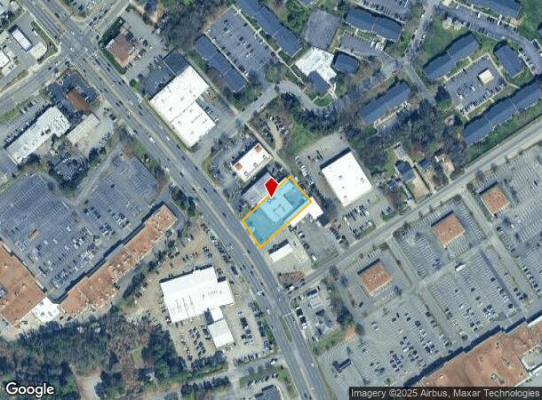  7702 W Broad St, Henrico, VA Parcel Map