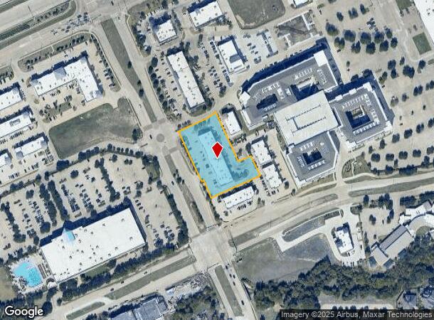 2540 N Watters Rd, Allen, TX Parcel Map