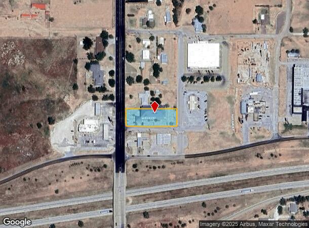 1805 N Main St, Shamrock, TX Parcel Map