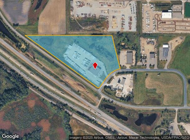  9600 71St St Ne, Albertville, MN Parcel Map