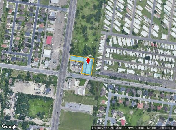  281 S Cage Blvd, Pharr, TX Parcel Map