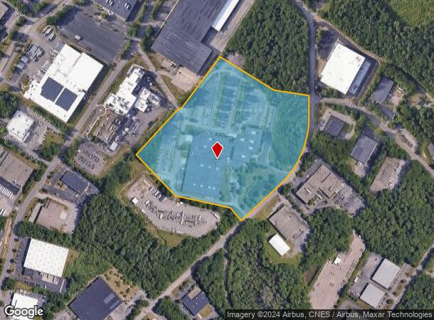  400 John Quincy Adams Rd, Taunton, MA Parcel Map