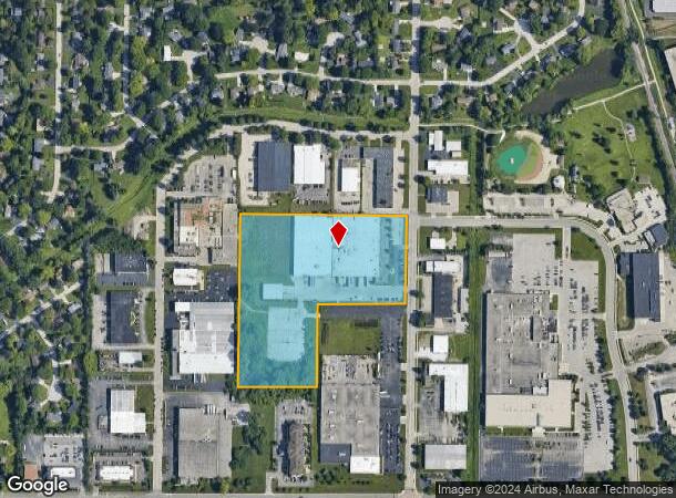  9009 N 51St St, Milwaukee, WI Parcel Map