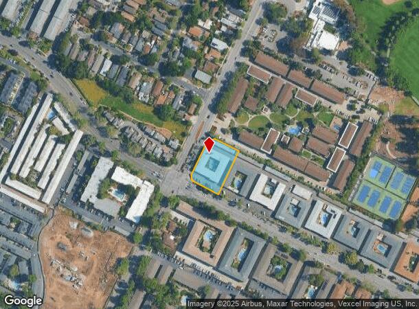 2060 California St, Mountain View, CA Parcel Map