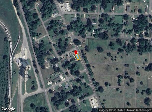 1110 N Hazel St, Hope, AR Parcel Map