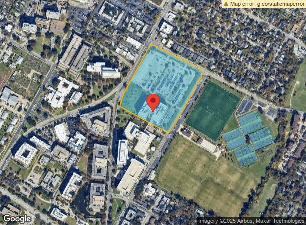  N Lamar Blvd, Austin, TX Parcel Map
