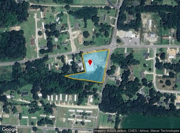  3314 W Carthage Rd, Lumberton, NC Parcel Map