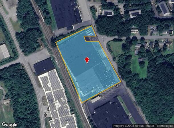  196 Industrial Rd, Leominster, MA Parcel Map