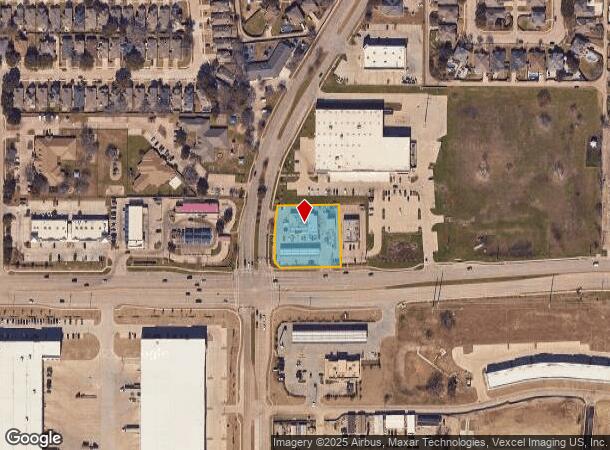  725 W Flower Mound Rd, Flower Mound, TX Parcel Map