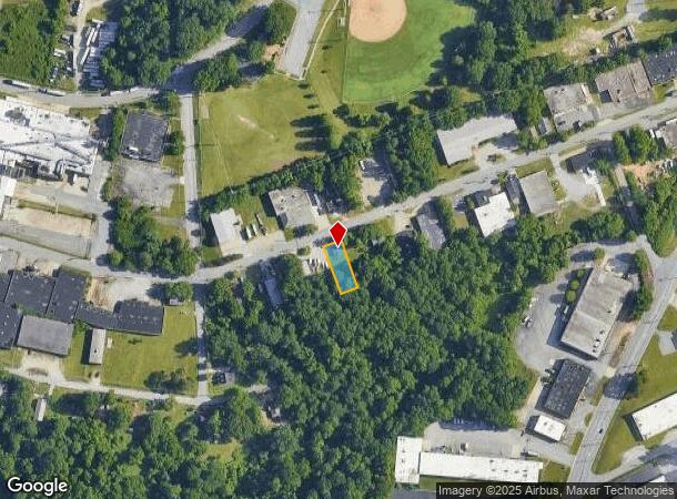  1229 Dorris Ave, High Point, NC Parcel Map