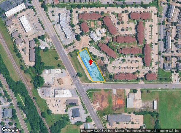  1305 E Imhoff Rd, Norman, OK Parcel Map