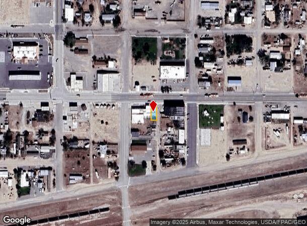205 E 2Nd St, Shoshoni, WY Parcel Map