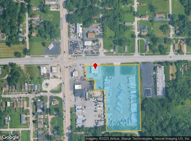  3901 W 135Th St, Crestwood, IL Parcel Map