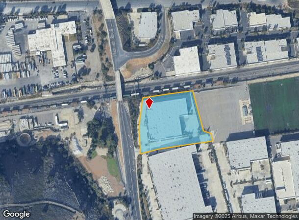  468 S Humane Way, Pomona, CA Parcel Map