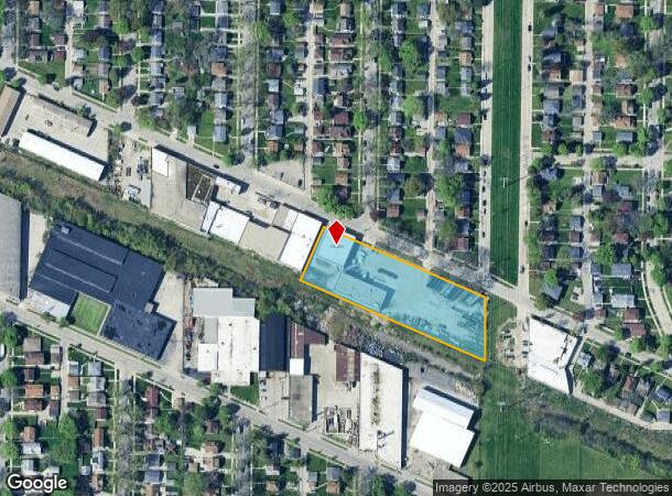  2101 W Purdue St, Milwaukee, WI Parcel Map
