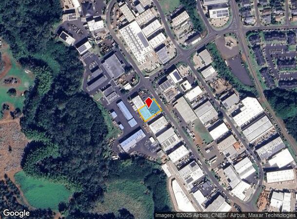 1764 Haleukana St, Lihue, HI Parcel Map