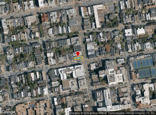  1805 Divisadero St, San Francisco, CA Parcel Map