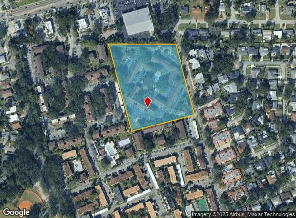 301 Balfour Dr, Winter Park, FL Parcel Map