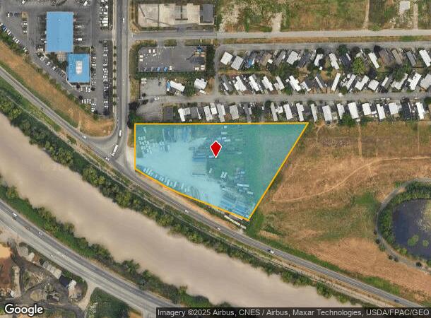  7105 N Levee Rd E, Fife, WA Parcel Map