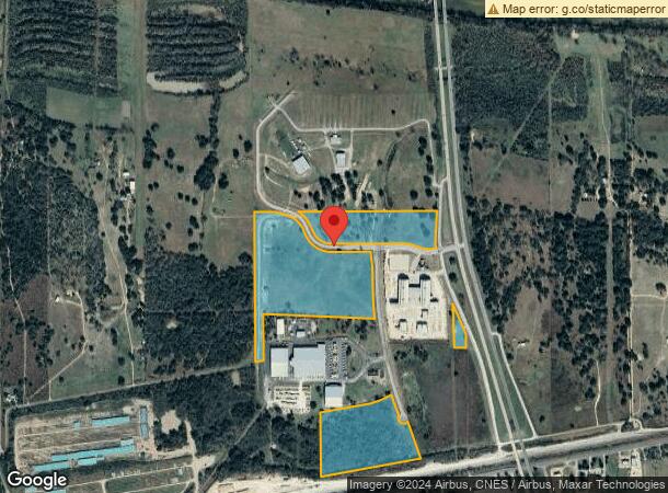  1075 Great Southern Way, Columbus, TX Parcel Map