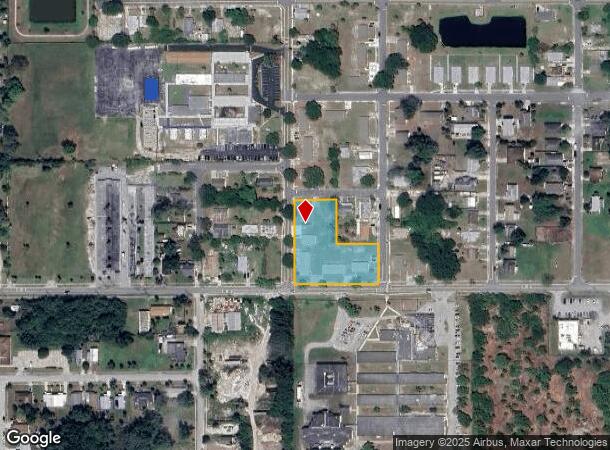 804 Blake Ave, Cocoa, FL Parcel Map