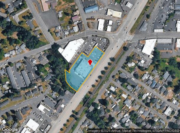  175 S Columbia River Hwy, Saint Helens, OR Parcel Map