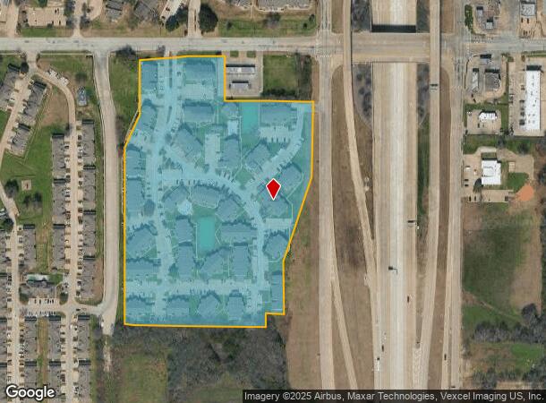 1919 W Tarrant Rd, Grand Prairie, TX Parcel Map