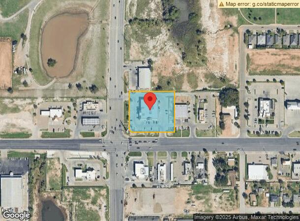  6420 19Th St, Lubbock, TX Parcel Map