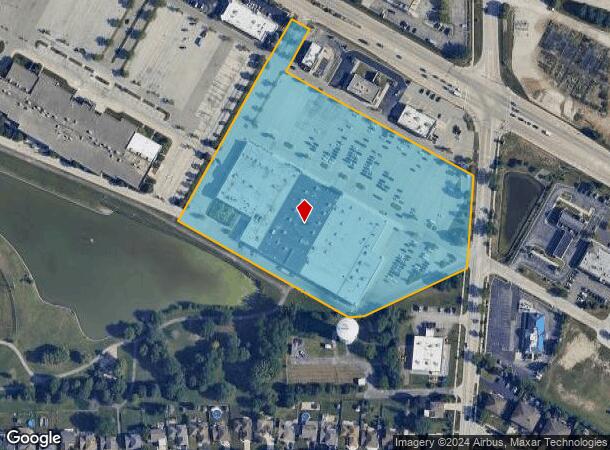  1407 W Lake St, Addison, IL Parcel Map