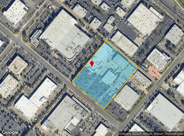 1931 Deere Ave, Irvine, CA Parcel Map